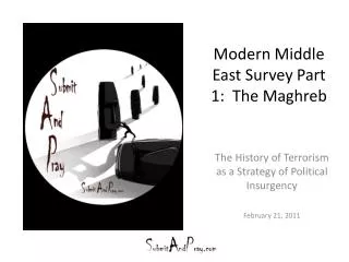 Modern Middle East Survey Part 1: The Maghreb