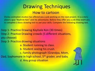 Drawing Techniques