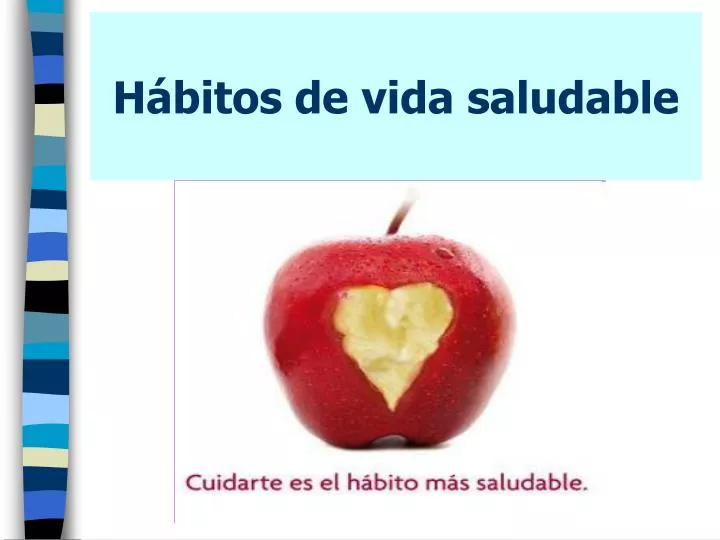 Ppt H Bitos De Vida Saludable Powerpoint Presentation Free Download Id