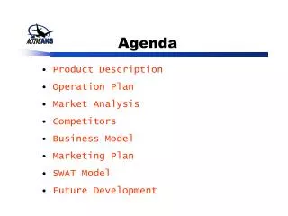 Agenda