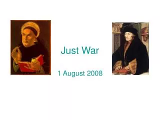 Just War