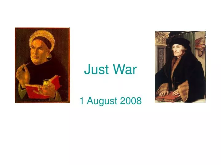 just war