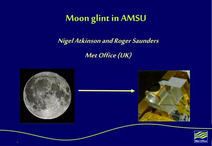 moon glint in amsu