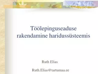t lepinguseaduse rakendamine hariduss steemis