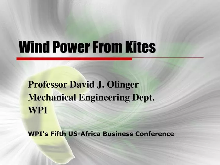 wind power from kites