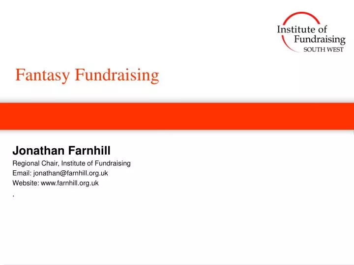fantasy fundraising