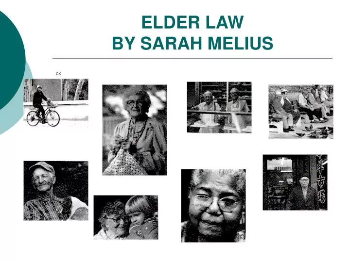 elder law by sarah melius