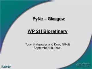 PyNe -- Glasgow