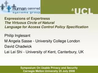 Expressions of Expertness The Virtuous Circle of Natural Language for Access Control Policy Specification