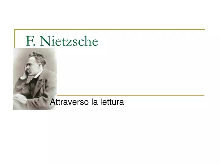 f nietzsche