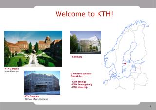 Welcome to KTH!