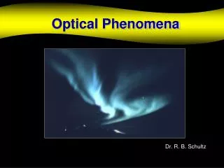 Optical Phenomena