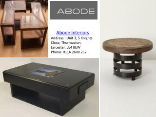 Latest Design Coffee tables - abode-interiors.co.uk