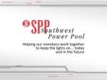 SPP EIS Overview WestConnect - slide 1
