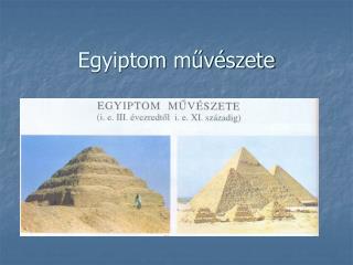 Egyiptom művészete