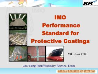 IMO Performance Standard for Protective Coatings