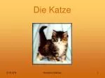 Die Katze - slide 1