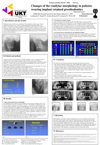 Changes of the condylar morphology in patients wearing implant retained prosthodontics