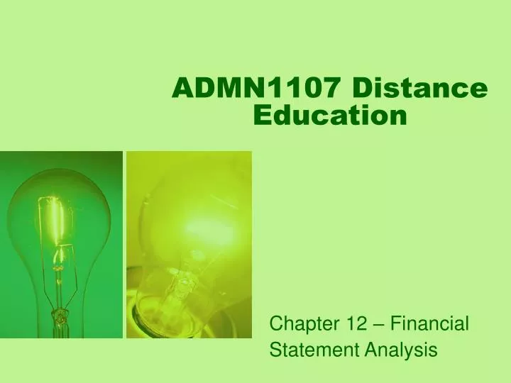 admn1107 distance education