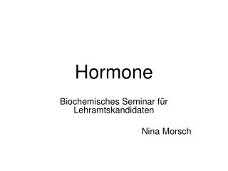 hormone