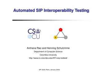 Automated SIP Interoperability Testing