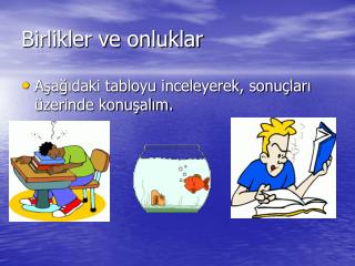 birlikler ve onluklar