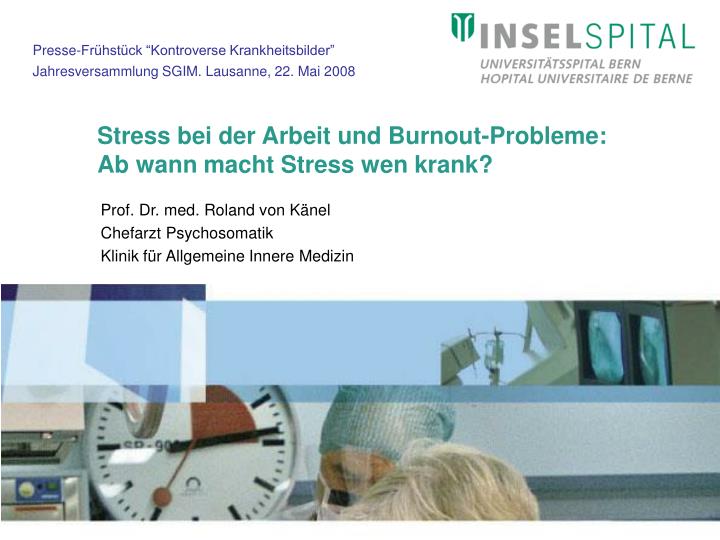 stress bei der arbeit und burnout probleme ab wann macht stress wen krank