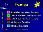 Fractions - slide 1