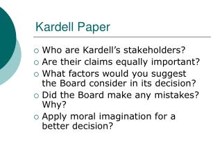 Kardell Paper