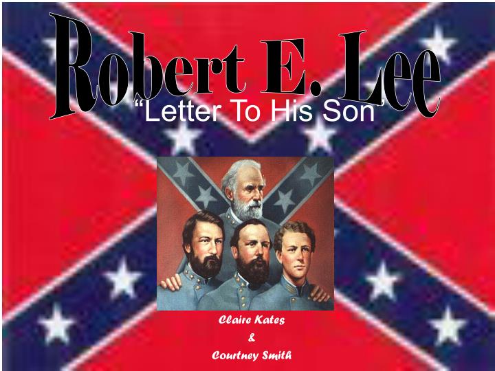letter to his son