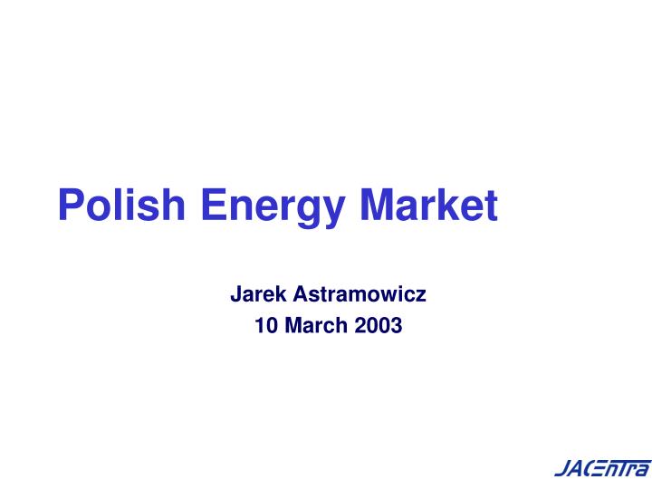polish energy market