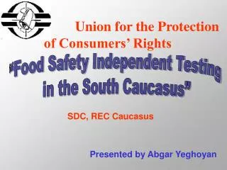 Union for the Protection of Consumers’ Rights