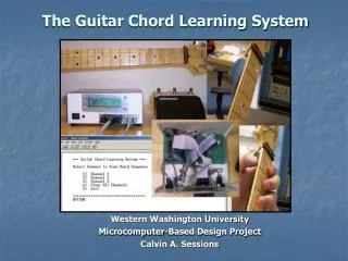 The Guitar Chord Learning System