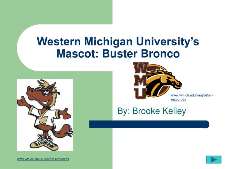 western michigan university s mascot buster bronco