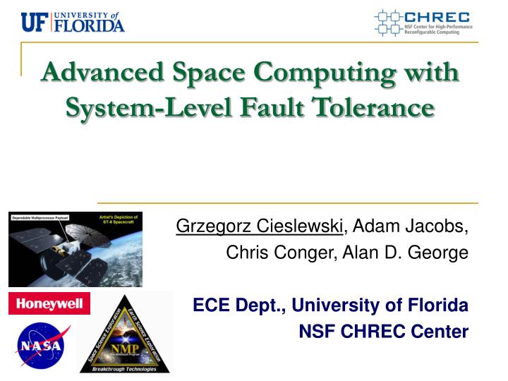 advanced space computing with system level fault tolerance