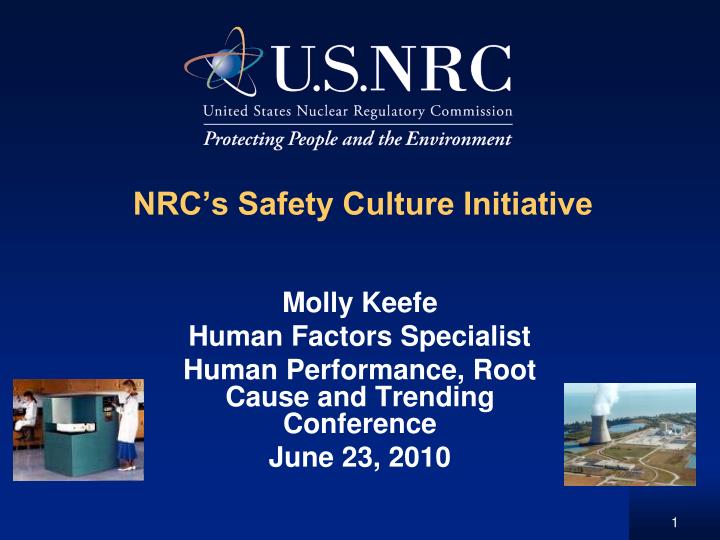 nrc s safety culture initiative