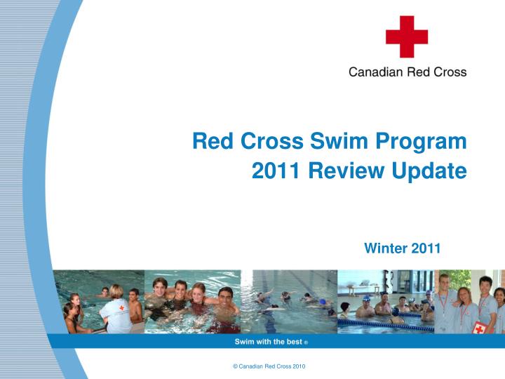 red cross swim program 2011 review update