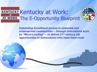 Kentucky at Work: The E-Opportunity Blueprint