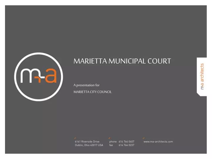 PPT MARIETTA MUNICIPAL COURT PowerPoint Presentation free download