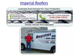 Imperial Roofers