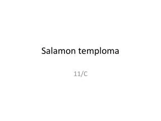 Salamon temploma