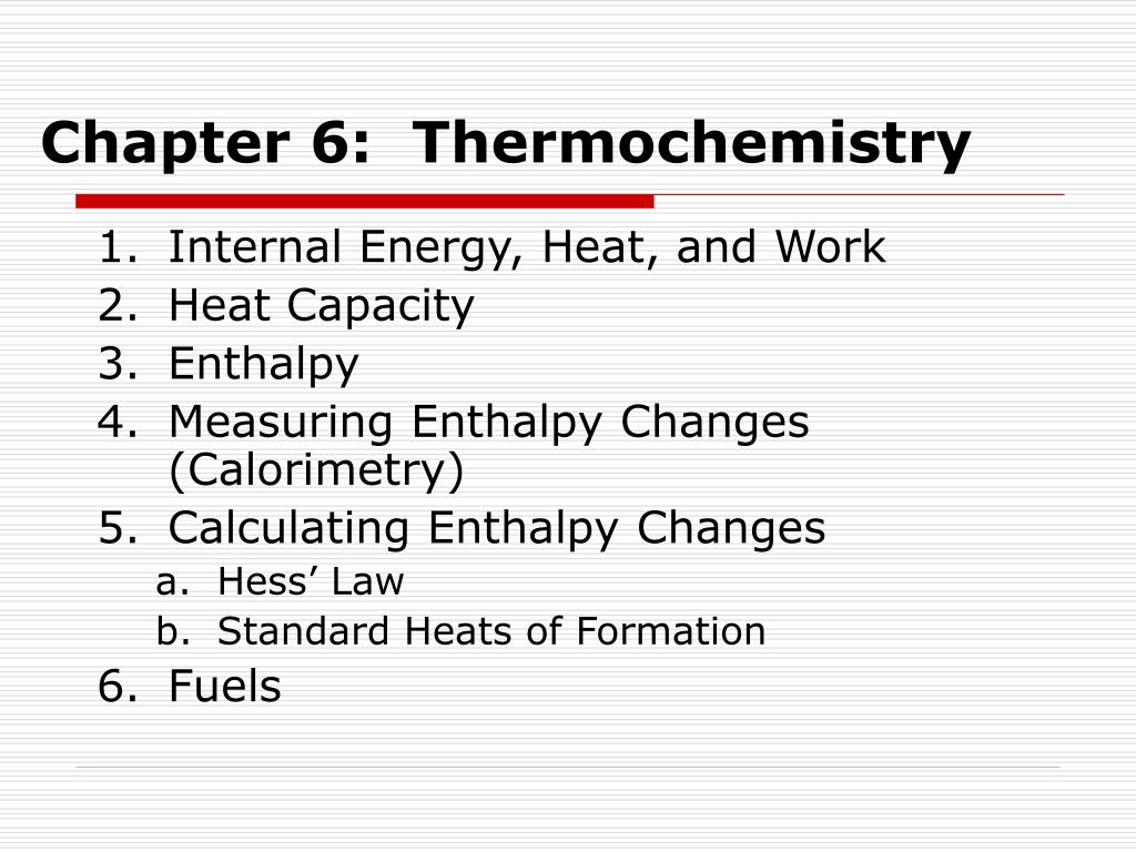 PPT - Chapter 6: Thermochemistry PowerPoint Presentation, free download ...