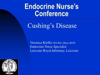 Endocrine Nurse’s Conference