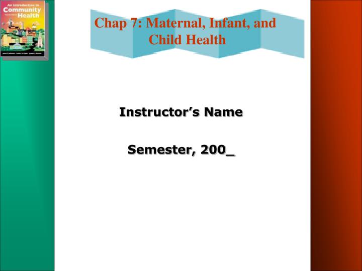 instructor s name semester 200