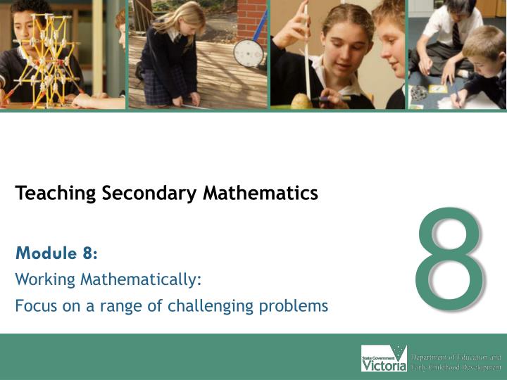 teaching secondary mathematics