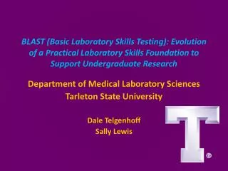 BLAST (Basic Laboratory Skills Testing): Evolution of a Practical Laboratory Skills Foundation to Support Undergraduate
