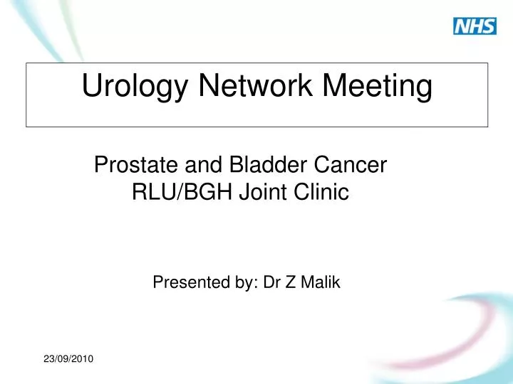 urology network meeting