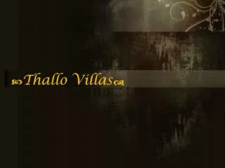 Thallo-Villas.gr - Luxury Chania Holiday Villas