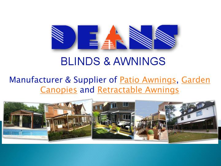 manufacturer supplier of patio awnings garden canopies and retractable awnings