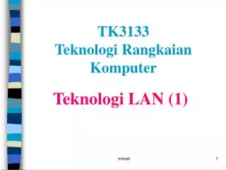 Teknologi LAN (1)